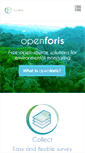 Mobile Screenshot of openforis.org
